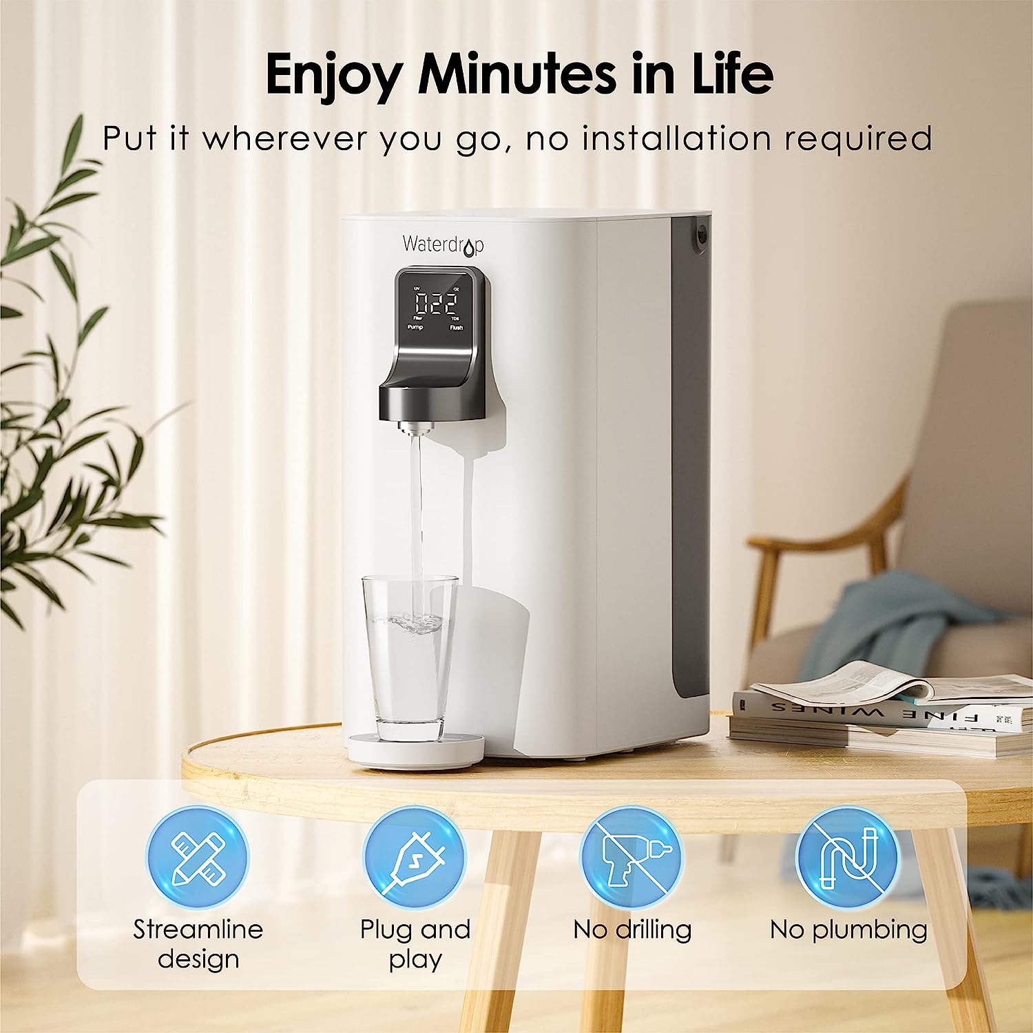 Waterdrop Reverse Osmosis System Countertop Review Water Filter Reviews